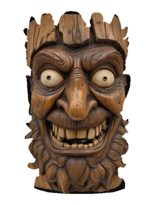 Timber Grin - Gnoll 3D model, vytvořený pomocí AI