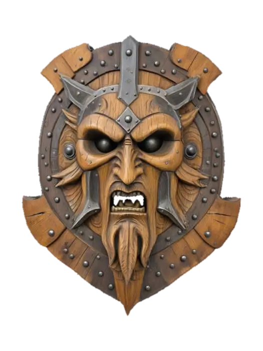 Warrior's Guardian - Warriors 3D model, vytvořený pomocí AI