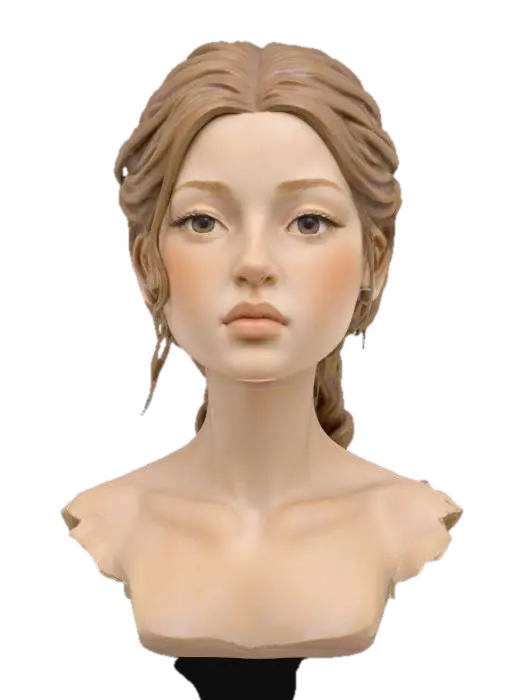 Ethereal Elegance - Dreamlike 3D model, vytvořený pomocí AI