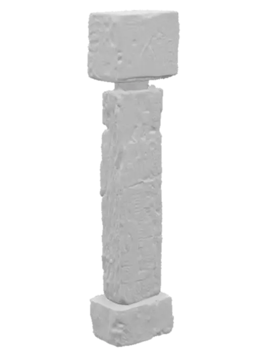 3D model for Ancient Tablet Sculpture