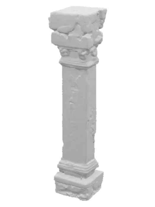 3D model for Ancient Stone Pillar