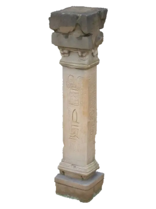 3D model for Ancient Stone Pillar