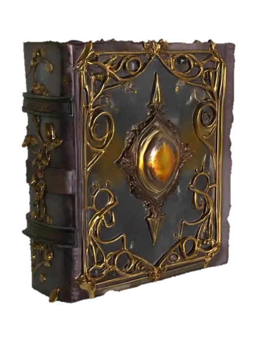 Enchanted Grimoire - Knowledge का AI द्वारा बनाया गया 3D मॉडल