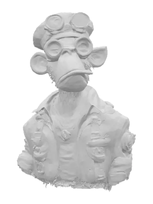 3D model for Steampunk Primate, #SketchTo3D#