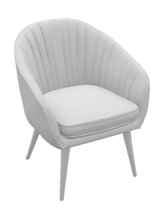 3D model for Cozy Amber Chair