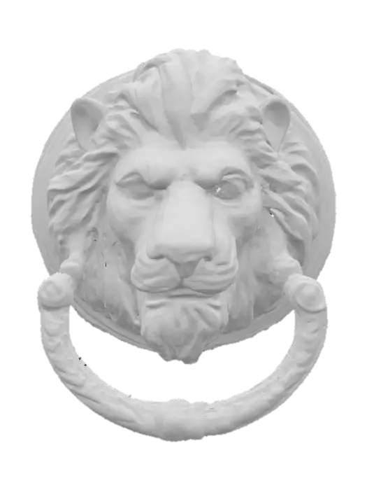3D model for Lion's Gate Knocker