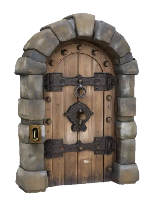 3D model for Medieval Entrance