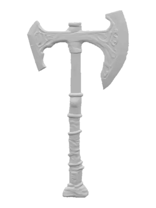 3D model for Nordic Battle Axe
