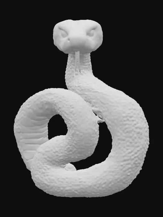 3D model for Golden Serpent