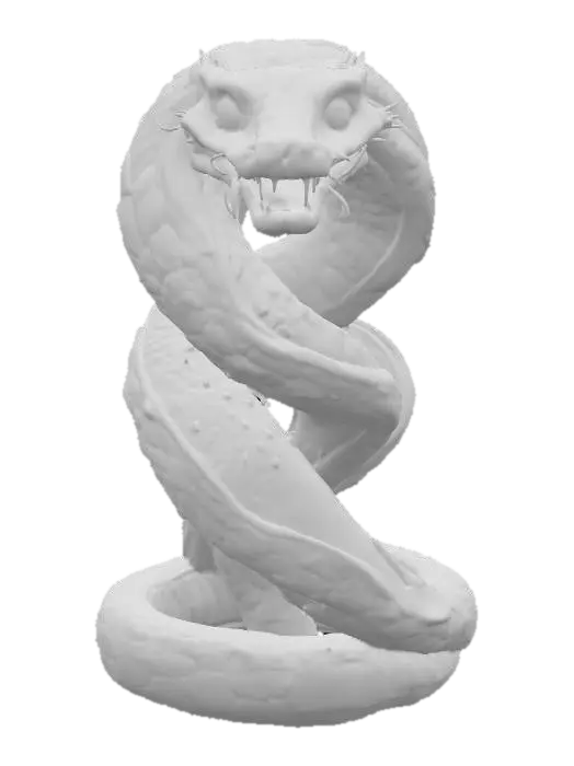 3D model for Emerald Serpent