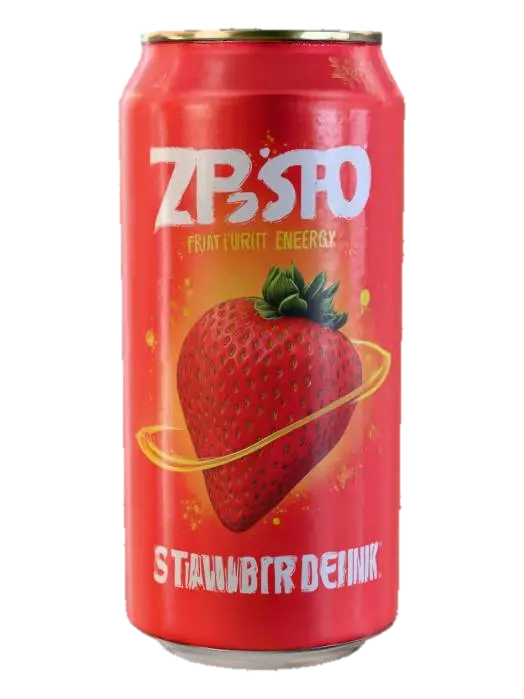 3D model for Zestro Energy Strawberry Can, #PBR#