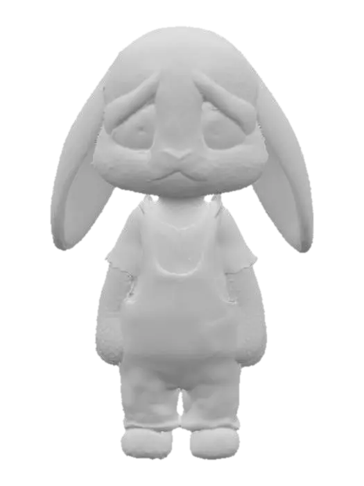 3D model for Sad Bunny Pals, #PBR#