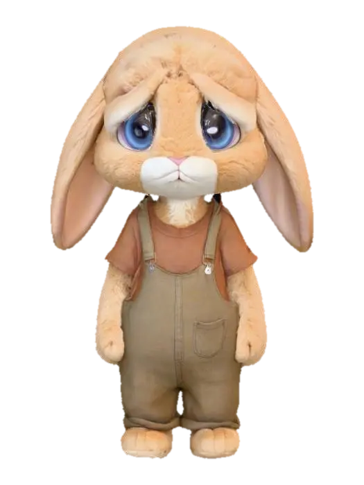 3D model for Sad Bunny Pals, #PBR#
