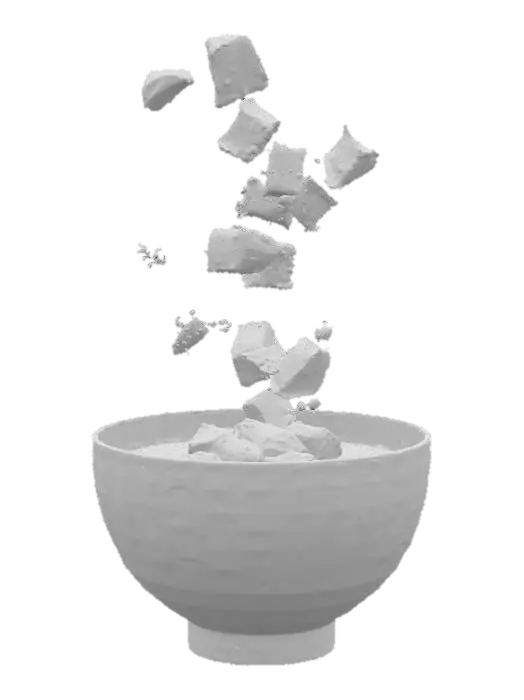 3D model for Bountiful Harvest Soup, #food#