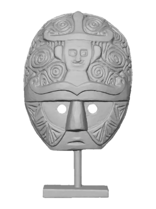 3D model for Ancient Tribal Mask