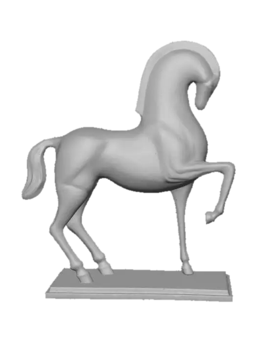 3D model for Majestic Bronze Horse
