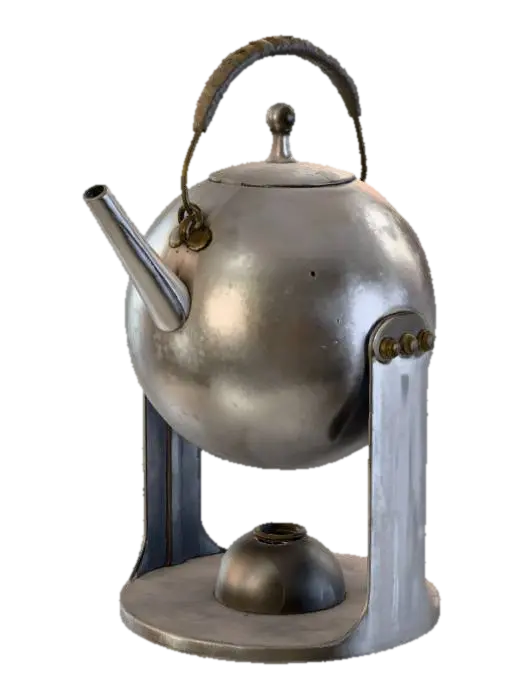3D model for Silver Sphere Kettle