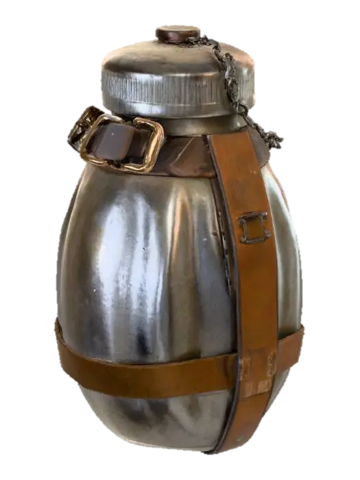 3D model for Vintage Metal Canteen