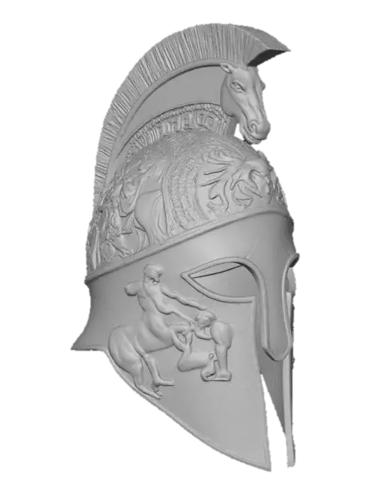 3D model for Warrior's Legacy Helmet