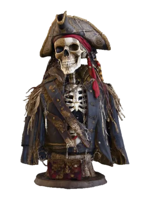 #villain#, - Antagonist 3D model, vytvořený pomocí AI