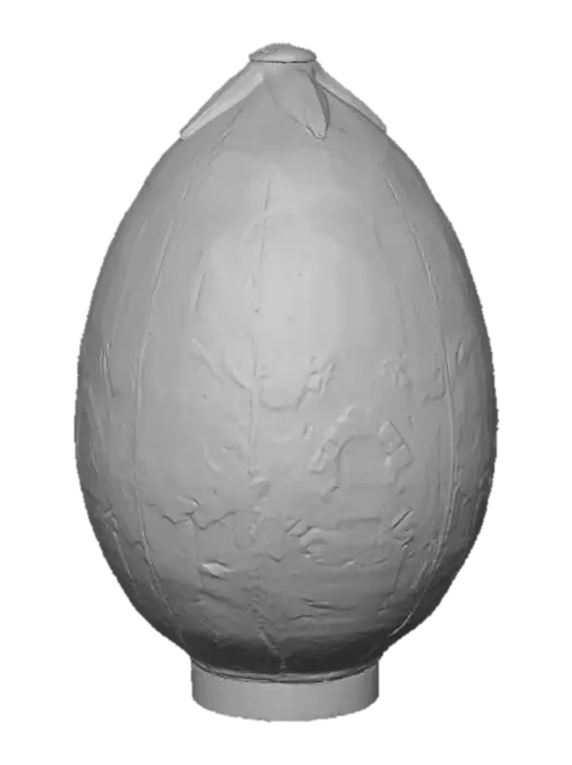 3D model for Golden Egg Sculpture