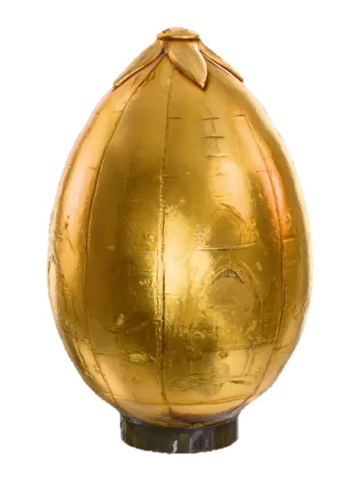 3D model for Golden Egg Sculpture