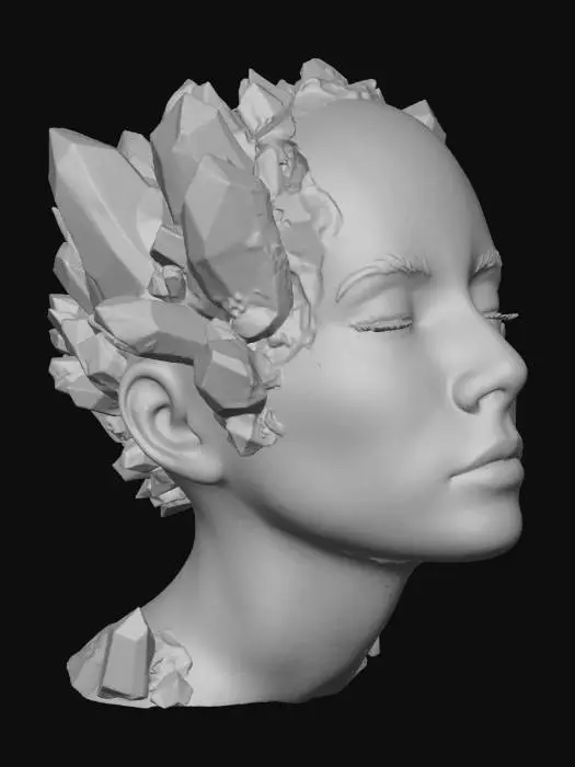 3D model for Crystalline Emergence
