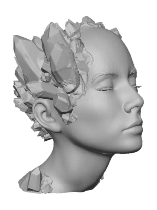 3D model for Crystalline Emergence