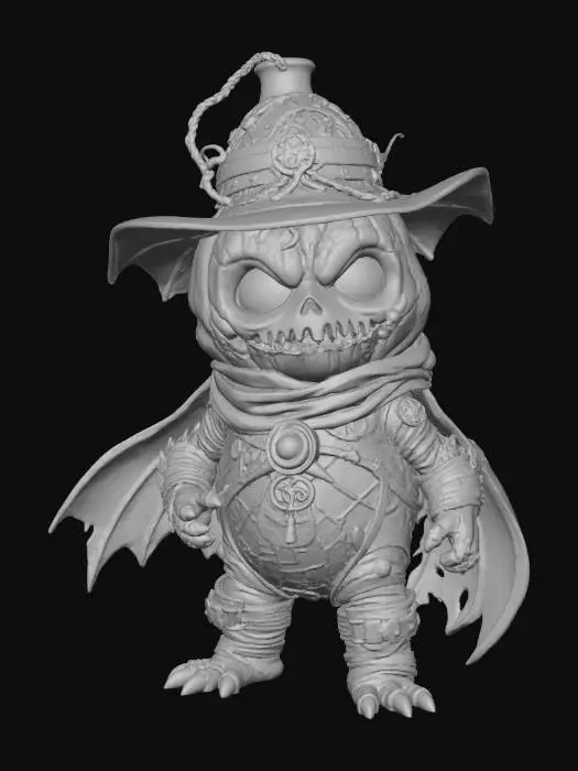 3D model for Pumpkin Knight Paladin, #Halloween2025#