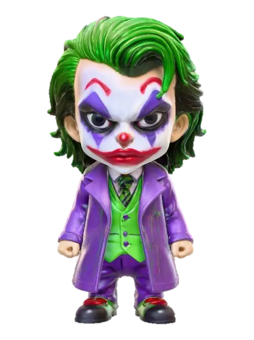 Urban Jester, #Halloween2025# - Theatrical 3D model, vytvořený pomocí AI