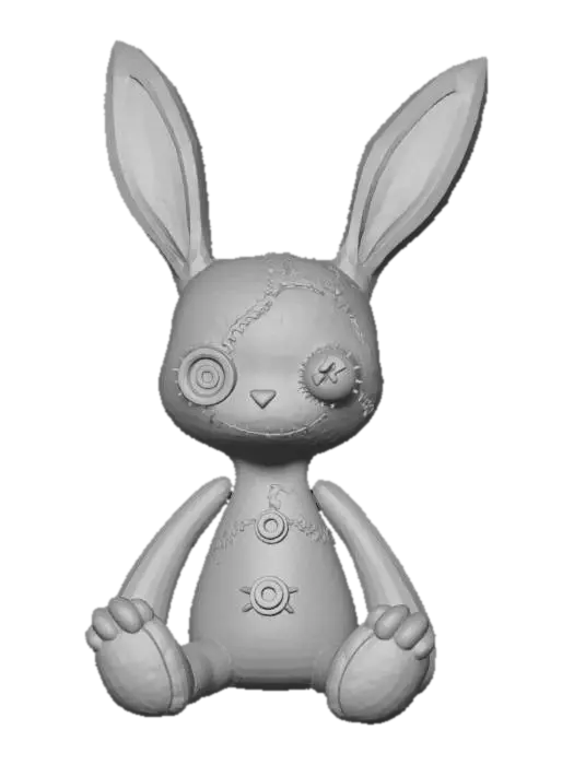 3D model for Patchy Bunny, #Halloween2025#