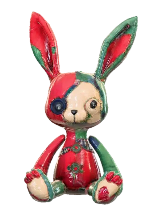 3D model for Patchy Bunny, #Halloween2025#