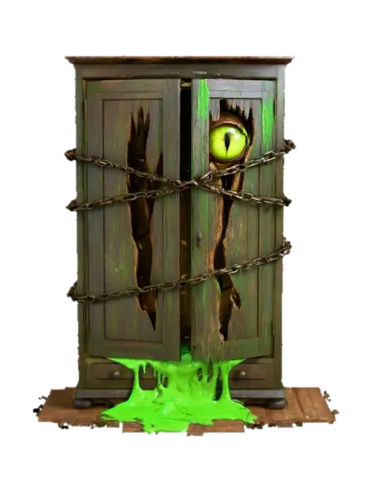 3D model for Monster Closet Enigma, #Halloween2025#