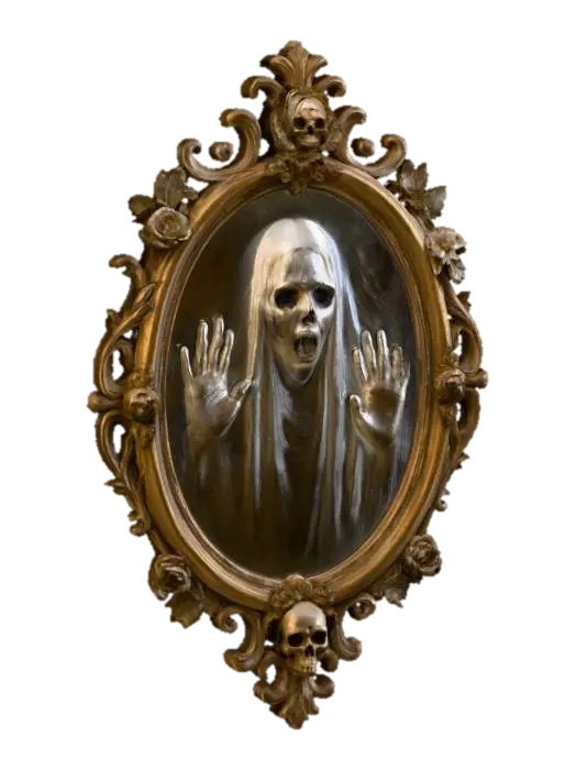 Modelo 3D de Ethereal Reflection, #Halloween2025#, gerado por IA