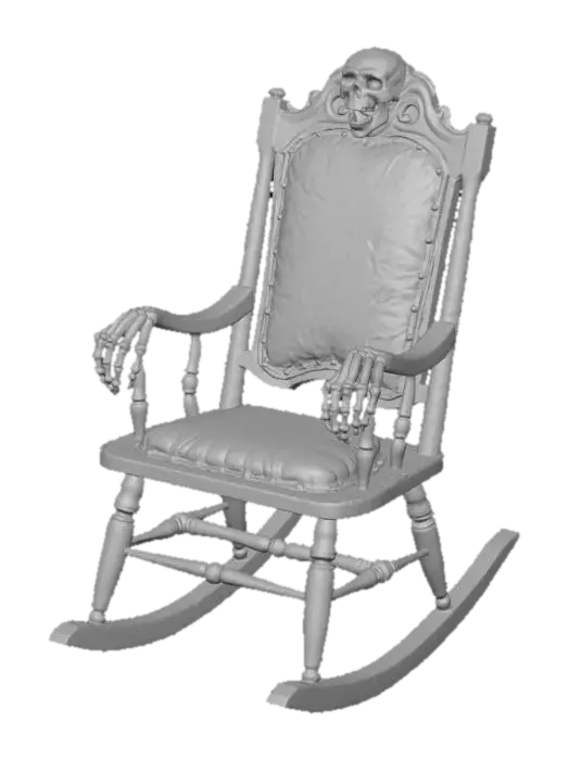 3D model for Haunted Rocker, #Halloween2025#