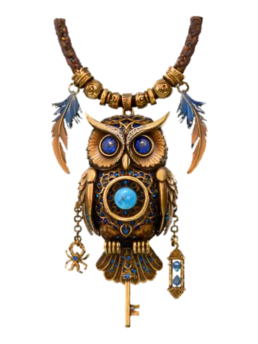 3D model for Steampunk Timekeeper Owl, #Halloween2025#