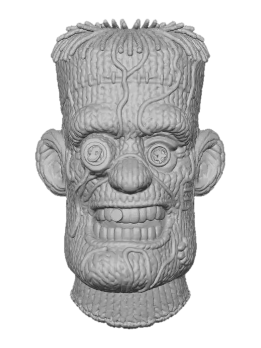 3D model for Knitted Monsterhead, #Halloween2025#