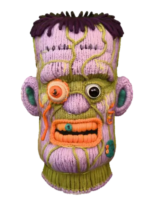 3D model for Knitted Monsterhead, #Halloween2025#