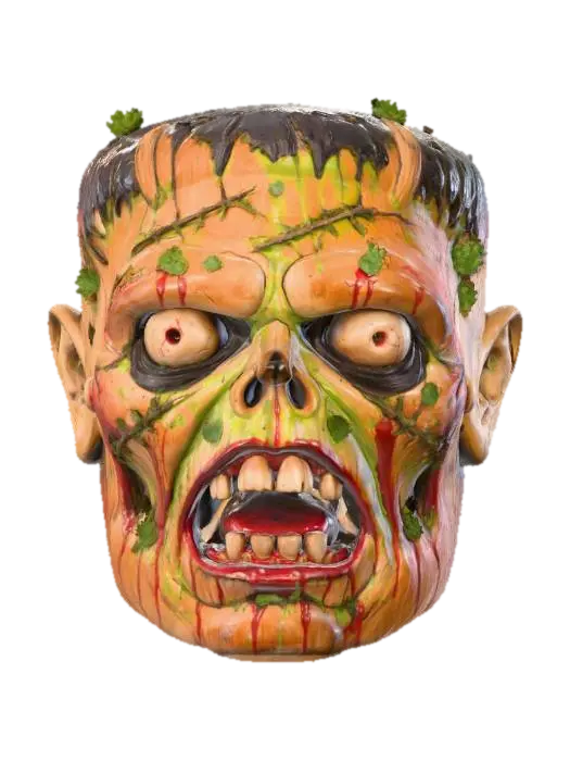 Frankenstein's Feast, #Halloween2025# 3D model, vytvořený pomocí AI