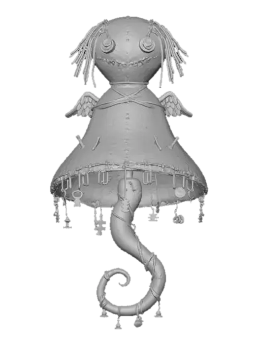 3D model for Pumpkin Guardian Lantern, #Halloween2025#