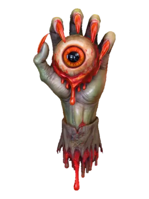 Gaze of the Abyss, #Halloween2025# 3D model, vytvořený pomocí AI