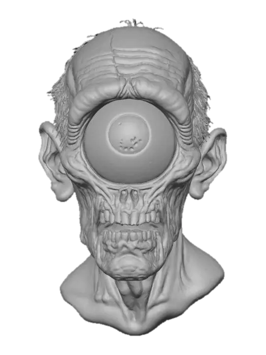 3D model for Cyclopean Nightmare, #Halloween2025#