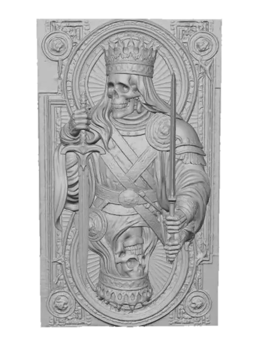 3D model for King of Skulls, #Halloween2025#
