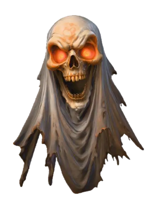 Nightfall Wraith, #Halloween2025# - Specter 3D model, vytvořený pomocí AI