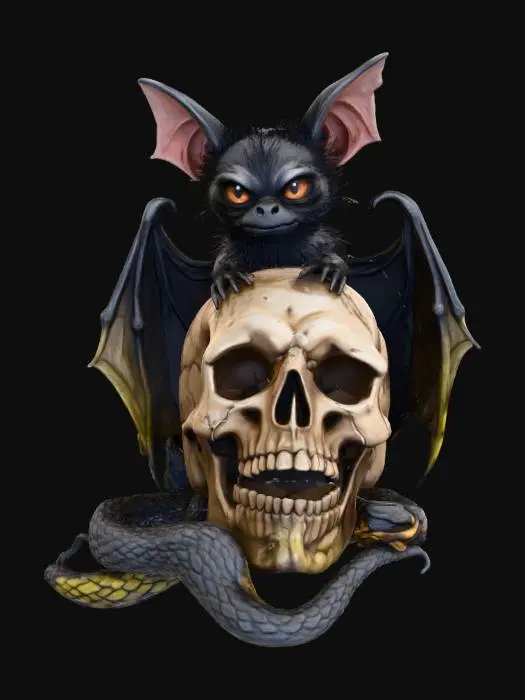 3D model for Gothic Nocturne, #Halloween2025#