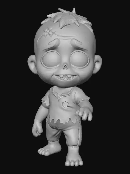 3D model for Zombie Tot, #Halloween2025#