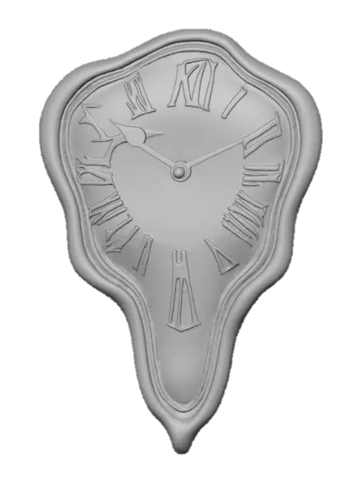 3D model for Melting Timepiece