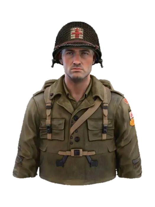 3D model for Soldier's Resolve