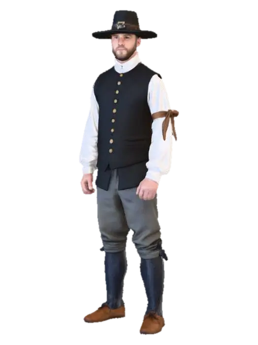 Pilgrim Attire, #Thanksgiving# 3D model, vytvořený pomocí AI