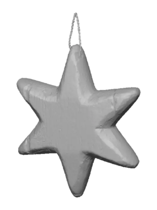 3D model for Wooden Star Ornament, #Christmas2025#